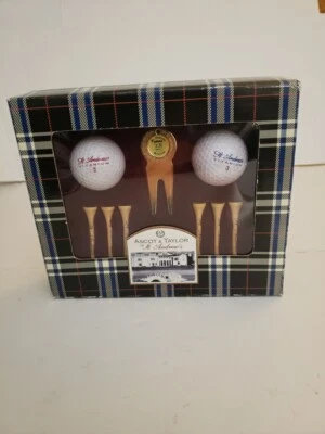 St. Andrews Gift Set, Golf Balls, Tees, Divot Repair Tool