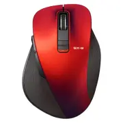 ELECOM Wireless Mouse Bluetooth EX-G Silent Design 5 Buttons Multi-Pairing Lsize