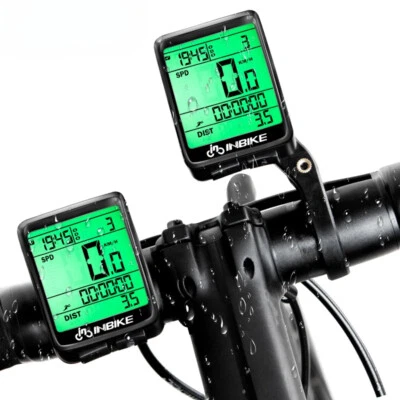 Bicycle Computer Speedometer Wireless Wired Waterproof Bike MTB Cycling Odometer