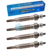 4 X You.S Original Glow Plugs for Mitsubishi Galloper (JK-01) L 200 2.5 D Td