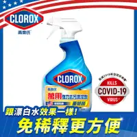 在飛比找PChome24h購物優惠-美國CLOROX 高樂氏萬用清潔噴劑-清新香(946ml)