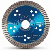 UNITEC 115mm Turbo Diamond Blade for General Purpose Cutting - RAZORCUT U45RZM