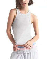 Skims Sheer Cotton Tank Top