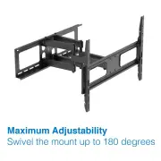 Laser Medium Full Motion TV Wall Mount for 32 inches -55 inches Panels