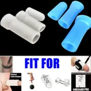 Men Male Penis-Extender Stretcher Max Vacuum Enhancer Enlargement Soft Sleeve AU