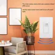 Intelligent Motion Sensor Light Switch 2.4GHz Wifi Motion Detector Light Switch