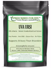 Uva Ursi - 20% Arbutin - Natural Leaf Extract Powder (Arctostaphylos uva-ursi),