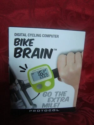 NEW FACTORY SEALED Protocol Digital Cycling Computer BIKE BRAIN