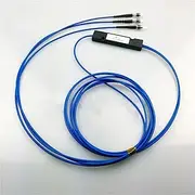 VJSUWI SMA905 2x2 Fiber Optic Splitter 100um 1m 2m UV-VIS Big Core MM Optical Fiber Coupler(2-2 UV-VIS 100um 2M)