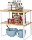Cabinet Organizer Shelf, Kitchen Counter Shelves, Kitchen Storage, Spice Rack, S