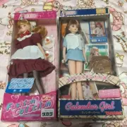 Takara Jenny dolls 2 pieces set uniform & Calendar Girl Naomi good condition