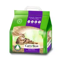 在飛比找蝦皮購物優惠-【寵物王國】CAT'S BEST 凱優紫標特級無塵凝結木屑砂