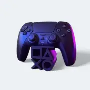 3D Printed PS5 Controller Stand | PlayStation Symbol Display | Gamepad Holder |