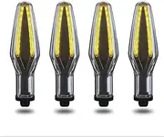 Front/Rear LED Turn Signal Light Compatible With BMW R1250GS/ADV S1000R S1000XR F900XR 2020 Motorcycle Indicator Lamp R 1250 GS S 1000 R XR(4pcs)