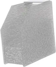 Mikinona Nail Art Tool Stand Manicure Paper Holder Organizer Remover Paper Wipe Storage Container Box Sleek Silver