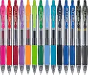 Pilot, G2 Premium Gel Roller Pens, Bold Point 1 mm, Pack of 14, Assorted Colors