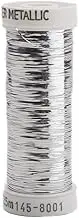 Sulky Of America 215d 40wt Sliver Metallic Nylon/Polyester Thread, 250 yd, Silver
