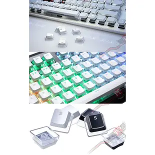 芝奇 G.SKILL CRYSTAL CROWN KEYCAPS 幻晶鍵帽 白 黑 PCPARTY