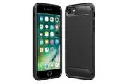 For Apple iPhone 8 Case, Rugged Shockproof Heavy Duty Snti Slip Protective Case Cover (Black)