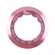 OMNI Racer Worlds Lightest Cassette Lockring Fits Sram, Shimano: 12/13T PINK