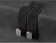 Car Fastener Clips Universal Car Rear Seat Hook Hanger Headrest Double Hooks Car Interior Organizer Hook(E)