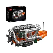 Mould King 10200 Inline-6 Truck Engine & Transmission Building Set - 3,236 Pcs