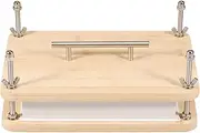 Manual Bookbinding Press,Manual Wood Book Press,Book Binding Press,Book Binding Clamp,Book Padding Press,Wood Bookbinding Press with Handle,Multifunctional Flat Paper Press for Craft Enthusiasts