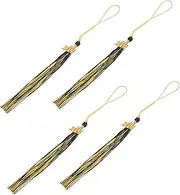 GLSTOY 4pcs Graduation Hat Tassels Durable Academic Cap Decor for Graduation Ceremony Lightweight and Chic Accessories for Graduates for Sharing with Friends