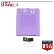 R-SIM18 E-SIM 5G Version IOS16 System Unlock Card Sticker for iPhone 14 13 12 11