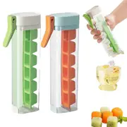 Ice Trays for Freezer 6 Compartment Press Type Ice Cube Molds Square Anti-Spill,100% New