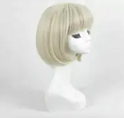 For Cosplay Gwen Stacy Blonde BOB cosplay party wig