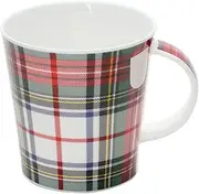 Dunoon Bone China Mug Scottish Tartan (Dress Stewart)