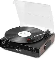 Fenton RP102B Vinyl Record Player Turntable Bluetooth USB to MP3 Vintage Retro Speakers All in one Home Music System