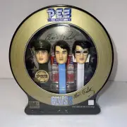 Elvis Presley Pez Dispensers 2007 Collector Set W/Music CD Limited Edition
