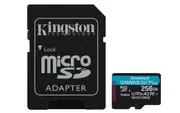 Kingston Technology Canvas Go! Plus Memory Card 256 GB SD Class 10 UHS-I [SDCG3/256GB]