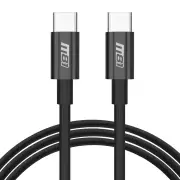 M81 USB Type C to Type C 60W 1m Charging Data Cable