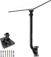 Starlink Gen 3 Long Wall Mount, Adjustable Tilt 160 Degree for Better Signal, Starlink Mounting Kit for Starlink Internet Kit Satellite, Compatible with Starlink Gen 3(V3) Dish