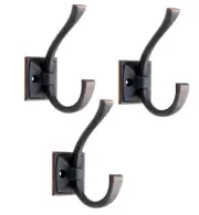 Lot of 3, Liberty Hardware #137246, Rua Vista Coat & Hat Hook Bronze w/ Copper