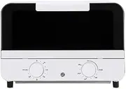 Toaster Oven 12L Mini Electric Baking Oven 220V Home Pizza Oven Baking Tools for Cakes Chicken Wing Intelligent Temperature Control Halogen ovens/13307 (Color : White)