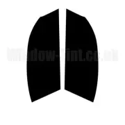 Pre Cut Car Window Tint for BMW Z4 Coupe (E86) 2006-08 Front Windows Film Kit