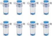 8X Household to Impurity Rust Sediment Washing Machine Water Heater Shower Shower Water Filter Front Tap Water Purifier