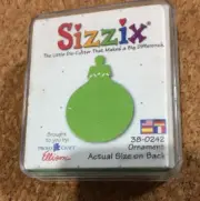 Sizzix ORNAMENT Die Plus CHRISTMAS TREE LIGHT Die Including Postage
