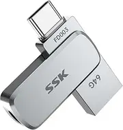 SSK USB Stick 64GB Up to 200MB/s USB 3.2 Memory Stick