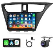For Honda Civic 2012-2015 Android 14.0 Carplay Car Stereo GPS Head Unit + Camera (for: Honda Civic)