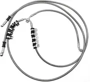 Front Flexible Brake Hose 705601495 Fit for Can-Am Maverick X3 Turbo RR 2017 2018 2019 2020 2021 2022 2023 Front Brake Line Hose