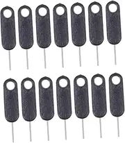 CHILDWEET 15Pcs Sim Removal Tool Compact Eject Needle for Easy Sim Card Extraction Compatible with All Phones and Tablets Durable Design Convenient Keychain Storage