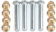 weizhun Car Door Hinge Pins Bushing Kit Fit for Nissan Navara 97-05 D22 Car Type Door Hinge Bushing Repair Strength and Corrosion-Resistant