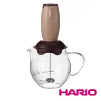 在飛比找momo購物網優惠-【HARIO】古銅電動奶泡器組(CQT-45BR)