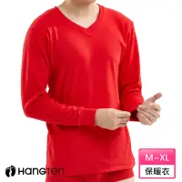 在飛比找momo購物網優惠-【Hang Ten】鴻運保暖全棉長袖3件組(V領/圓領可選)