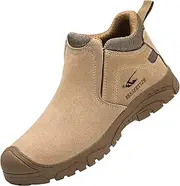 [Dressnu] Breathable Welders special labor protection shoes anti-smashing and anti-puncture work shoes light and comfortable insulating protective shoes